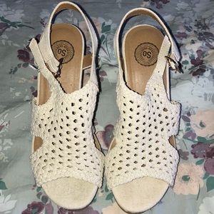 Tan Wedges